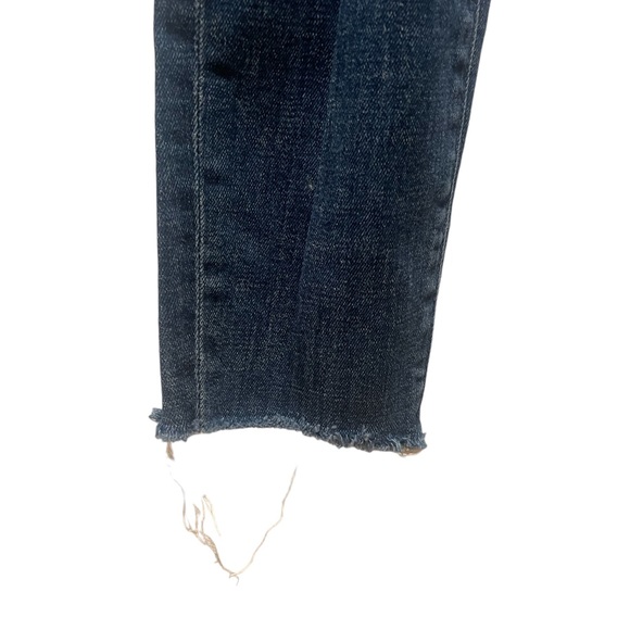 MOTHER High Waisted Looker Ankle Fray - Wicked Wildflower - Picture 13 of 15